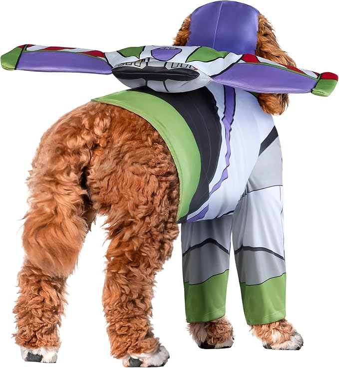 Toy Story: Buzz Lightyear Pet Costume for For Dogs or Cats by Rubies, Medium