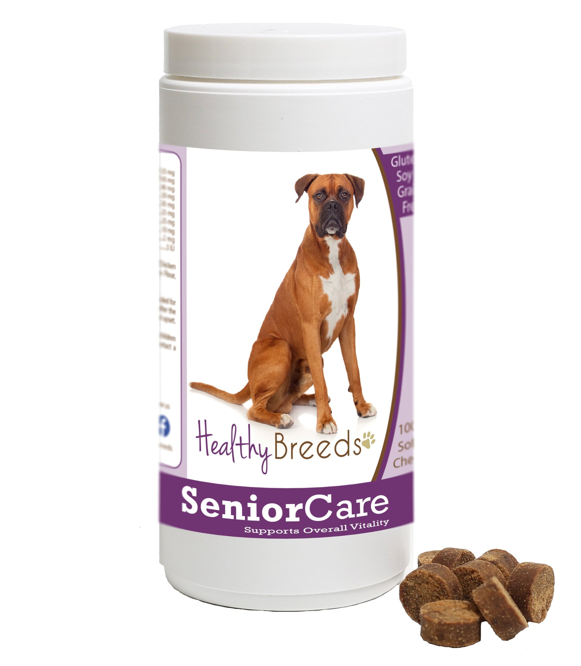 Healthy Breeds Poodle Senior Dog Care Soft Chews 100 Count