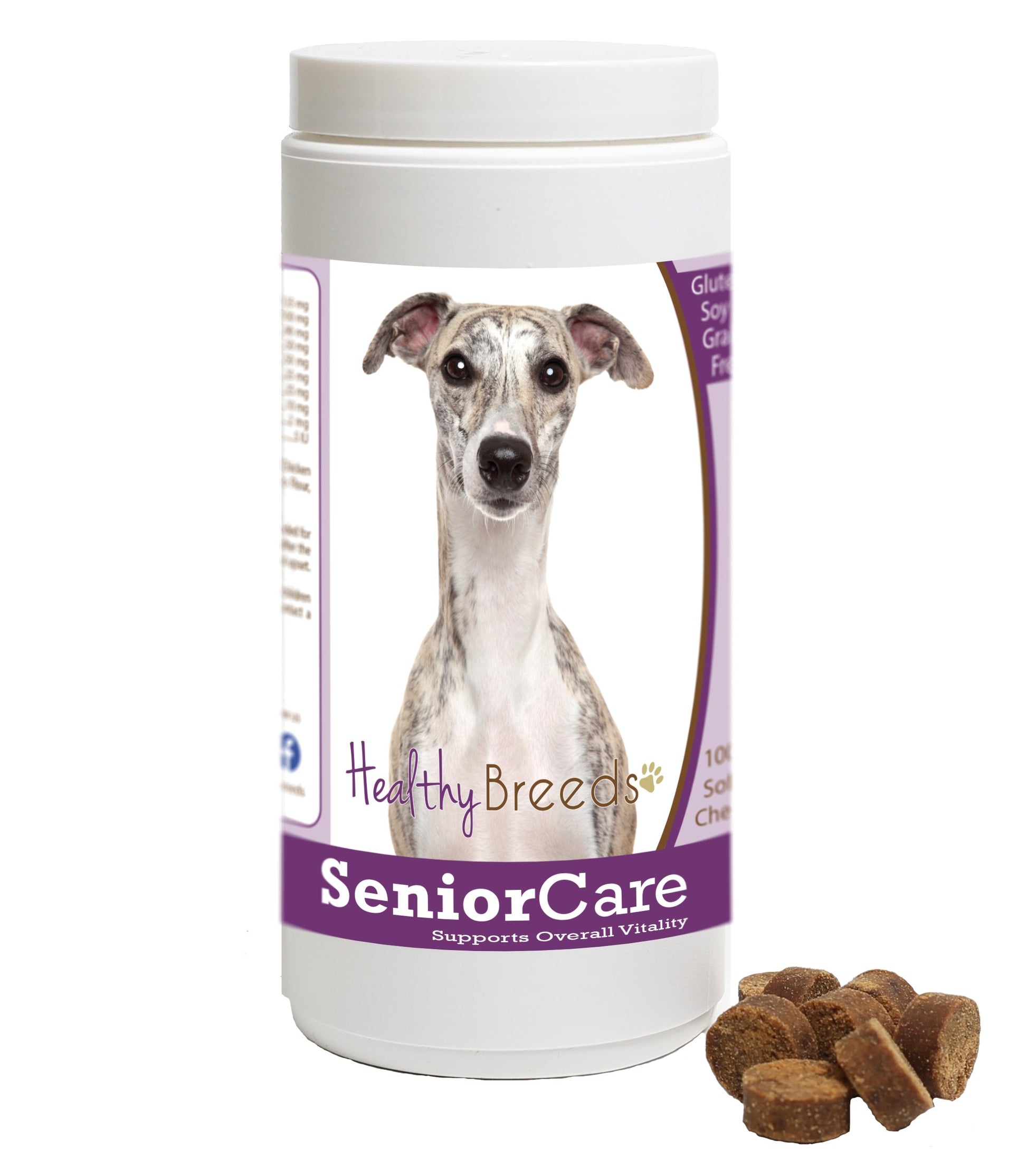 Healthy Breeds Whippet Senior Dog Care Soft Chews 100 Count