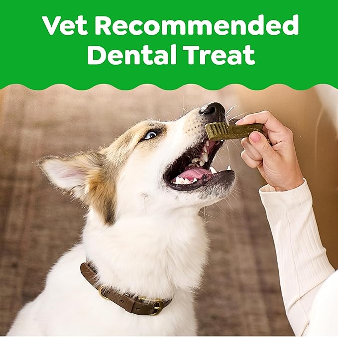 Greenies Veterinarian-Recommended Natural Dental Dog Treats Regular Size, Original Flavor, 27 oz. Pack, 96 Count