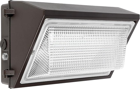 120W LED Wall Pack Light Dusk to Dawn,5000K 16000LM Wallpack Light with photocell,100-277V 800W HPS Equivalent,Waterproof Outdoor Commercial Industrial Security Lighting for Warehouse, ETL Listed