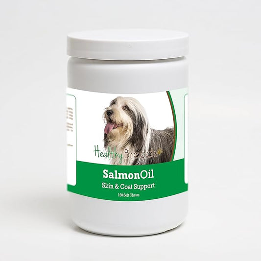 Healthy Breeds Bearded Collie Salmon Oil Soft Chews 120 Count