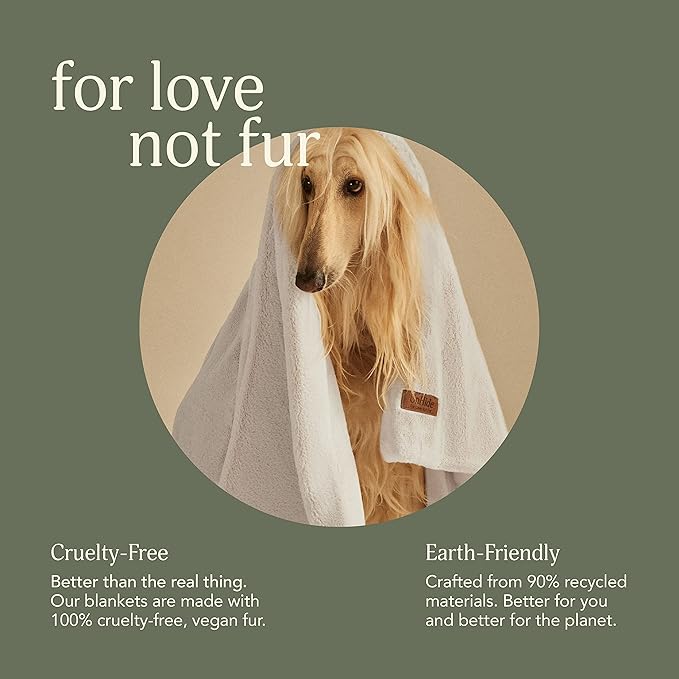 UnHide Lil’ Pet Marsh – Faux Fur Pet Blanket – Extra Soft, Lightweight, Washable Dog Blanket – Comfort and Protection for Couch, Crate, or Bed – Leopard