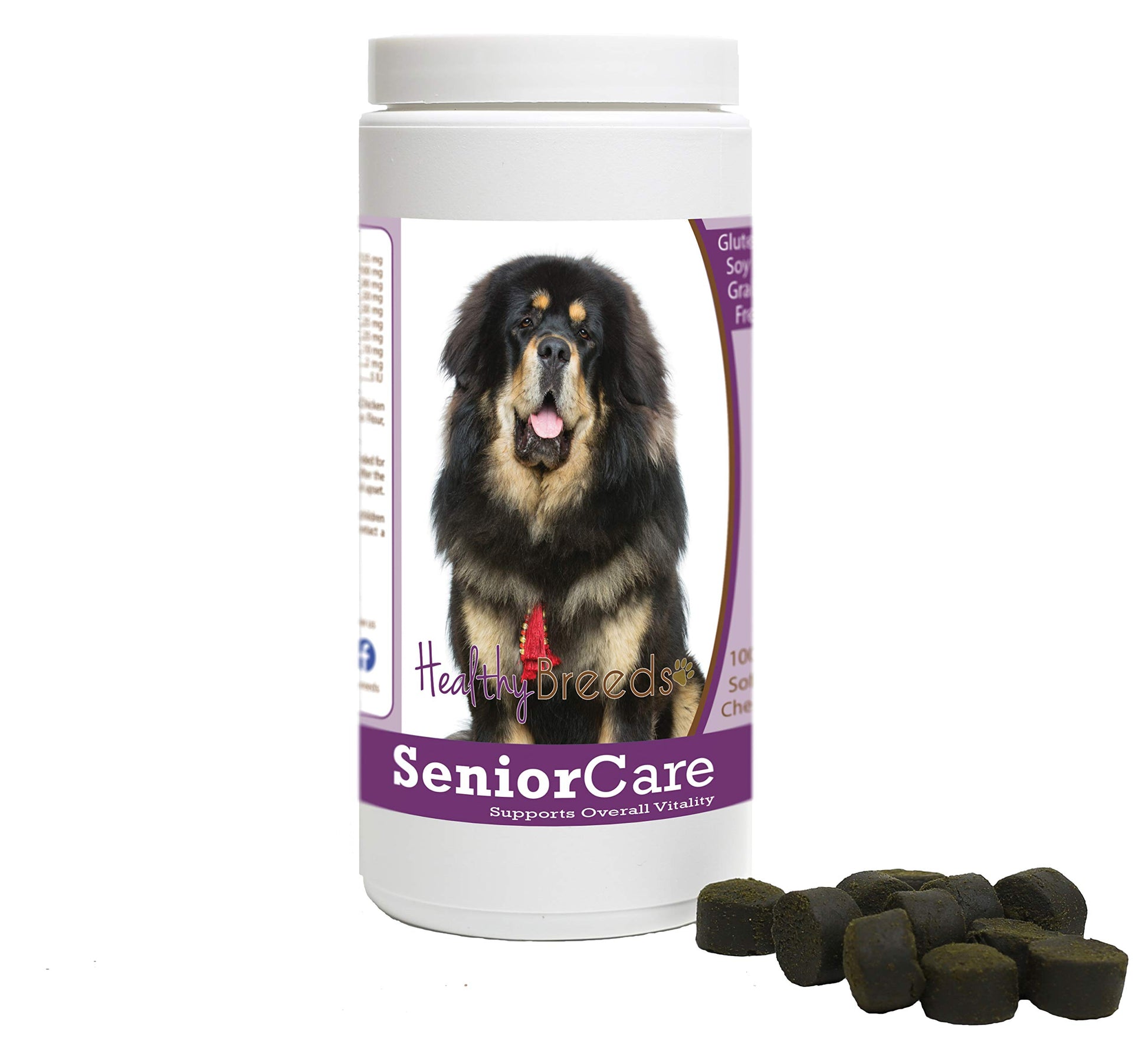 Healthy Breeds Tibetan Mastiff Senior Dog Care Soft Chews 100 Count