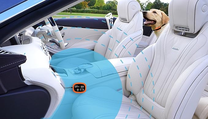 Indoor Pet Barrier for Dogs,Wireless Indoor Electric Fence,Pet Gate, Keeps Areas Off Limits,Dog Fence Waterproof/Rechargeable Training Collar (2 Dogs System)