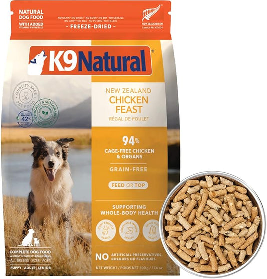 K9 Natural Grain-Free Freeze-Dried Dog Food Chicken 1.1lb