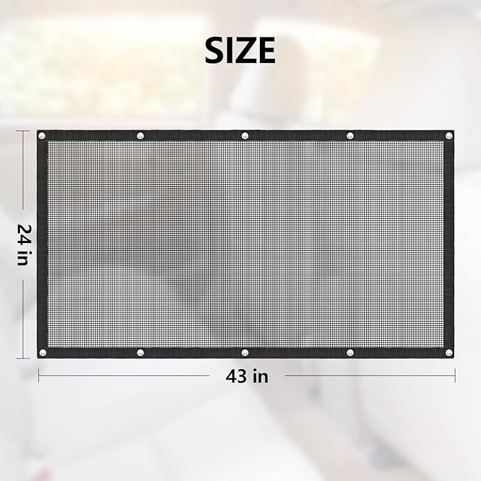 Dog Car Barrier Pet Car Divider Net with Adjusting Rope and Hook Multifunctional car Dog guardrail Used for SUV Car Truck