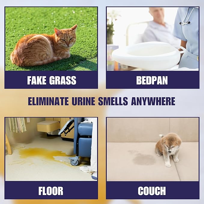 SMELLEZE Natural Urine Smell Eliminator Deodorizer: 25 lb. Granules Eliminate Urine Odor