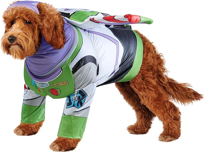 Toy Story: Buzz Lightyear Pet Costume for For Dogs or Cats by Rubies, Medium
