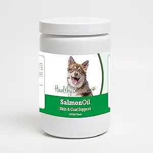 Healthy Breeds Finnish Lapphund Salmon Oil Soft Chews 120 Count