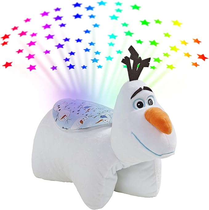 Pillow Pets Disney Frozen II Olaf Snowman Sleeptime Lite - Stuffed Animal Plush Nightlight