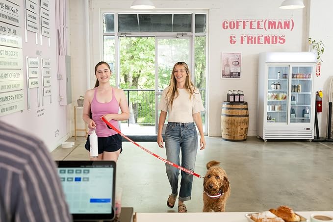 Support Pets Official ESA Emotional Support Dog Leash 6 ft – Heavy Duty Dog Leash for Large, Small, and Medium Dogs – Emotional Support Pets - Public Friendly ESA Accessory – Durable Nylon