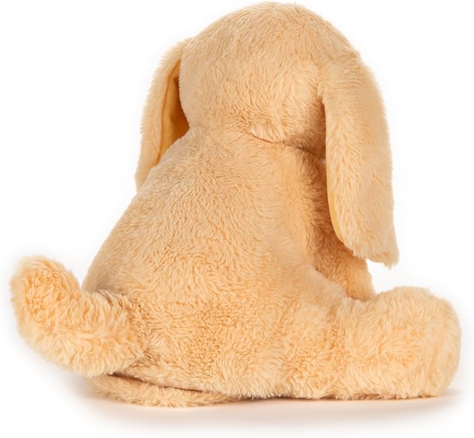 GUND Baby My Pet Puddles Animated Plush, Premium Stuffed Animal Barking Plush Puppy Dog for Ages 1 and Up, Yellow, 12”