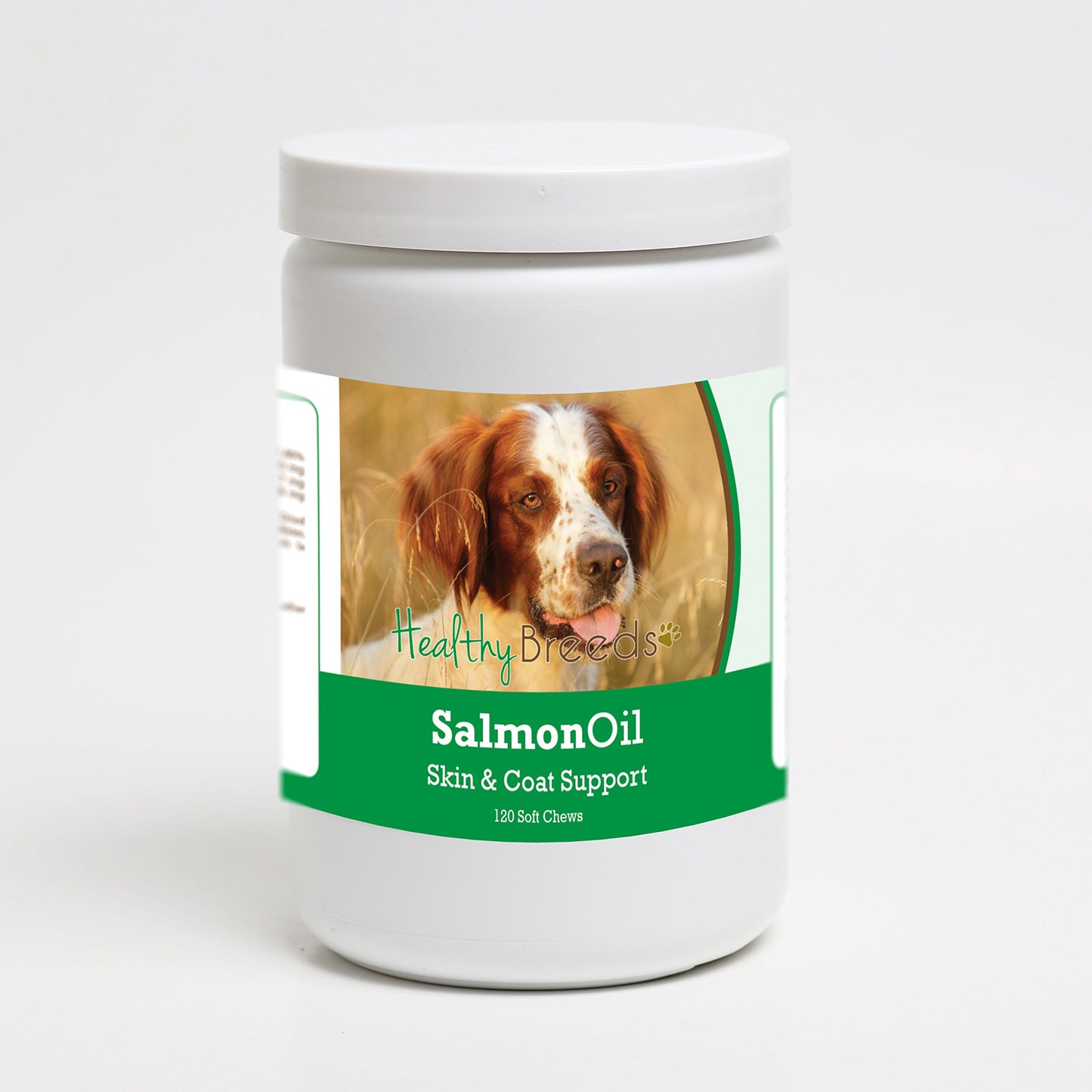 Healthy Breeds Irish Red and White Setter Salmon Oil Soft Chews 120 Count