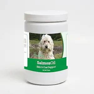 Healthy Breeds Goldendoodle Salmon Oil Soft Chews 120 Count