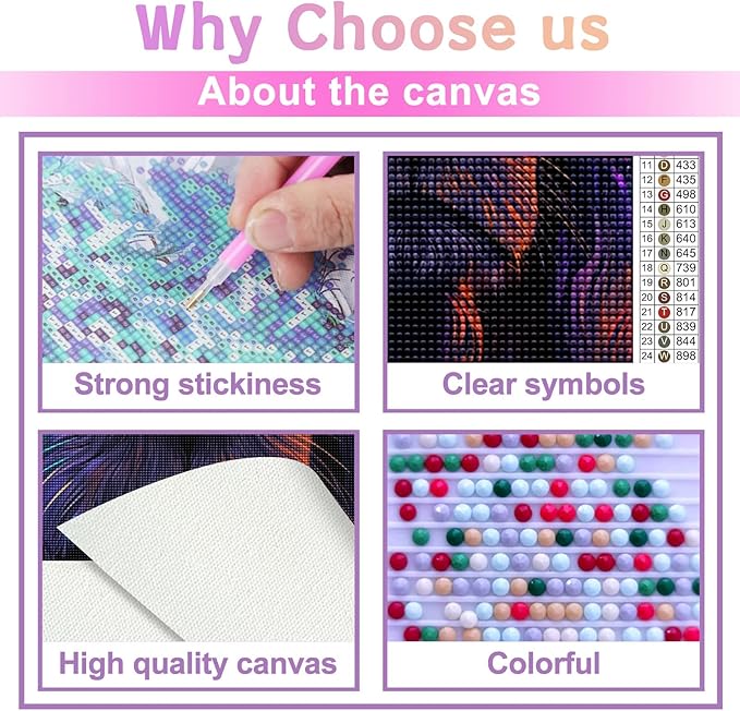 Calm Dog Diamond Art Kits for Adults, Animal DIY 5d Diamond Painting Kits for Beginners, Can Be Used As A Gift for Home and Wall Decoration 18 * 25Inch