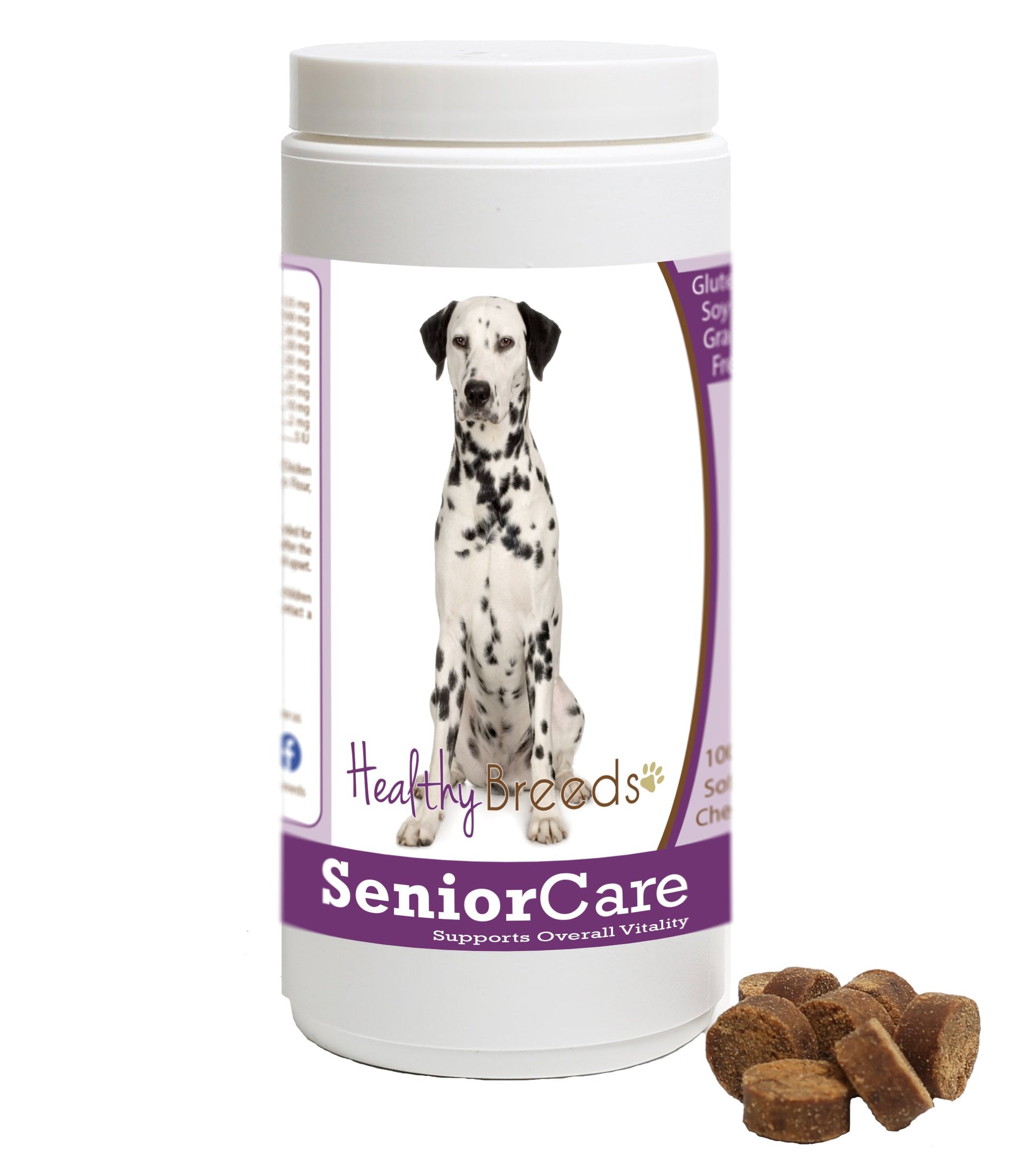 Healthy Breeds Dalmatian Senior Dog Care Soft Chews 100 Count
