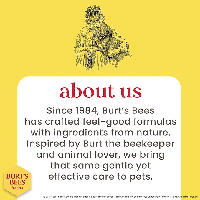 BURT'S BEES FOR PETS Deodorizing Spray for Dogs with With Hazel, Lemongrass and Sage Fragrance, 99% Natural Origin Formulas, Best Waterless Dog Shampoo - Gentle Dry Shampoo for Dogs, 10 oz