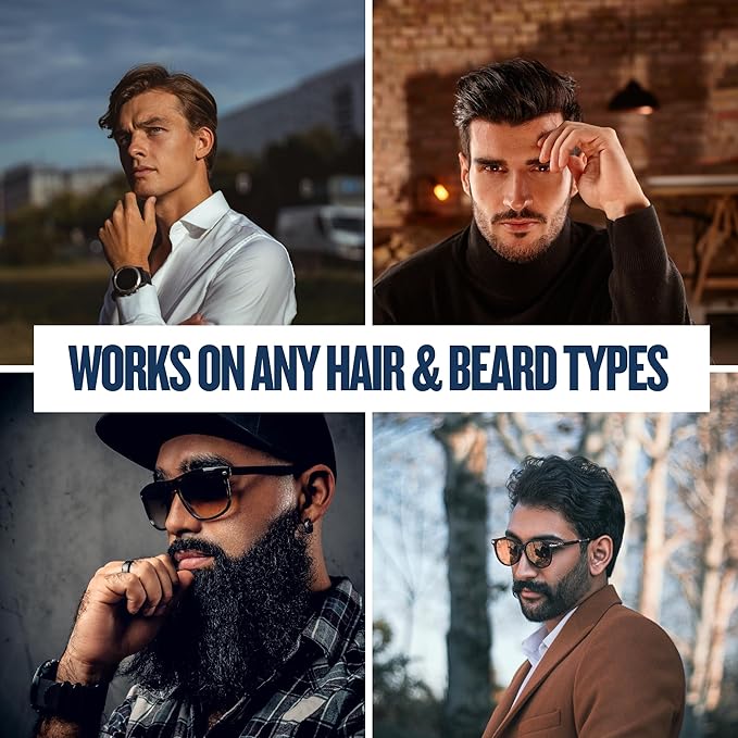 GENTS Palm Hair Brushes – Colorful Portable Styling Combs for All Hair Types, Ergonomic Grip for Easy Use, Set of 8 – Made in USA