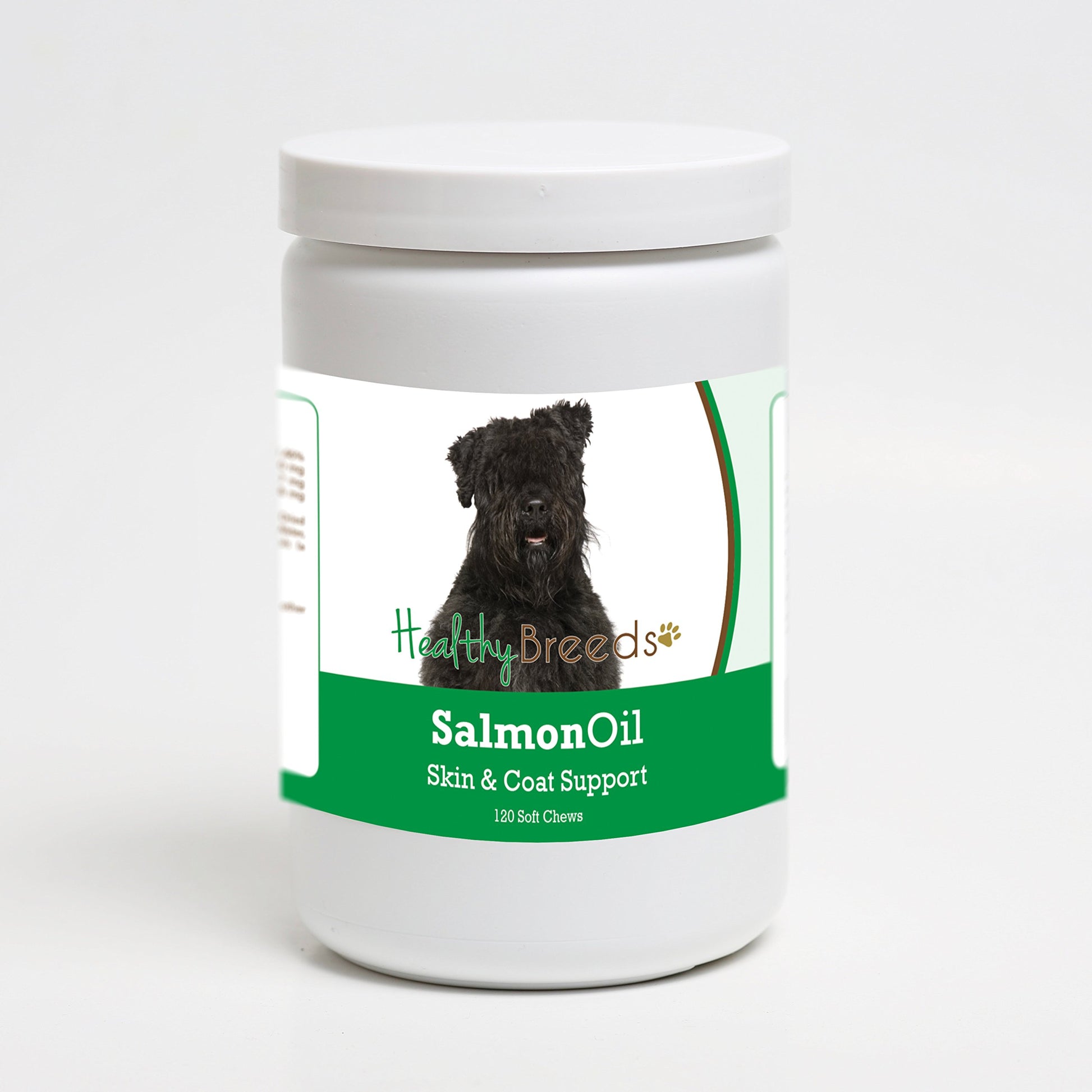 Healthy Breeds Bouvier des Flandres Salmon Oil Soft Chews 120 Count