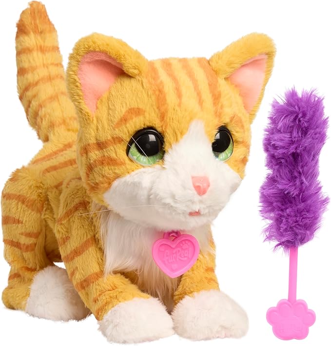 FurReal Bella The Biscuit-Making Kitty, 10 Inch Interactive Cat Toy, for Boys and Girls, Ages 4 and Up, Kids Toys for Ages 4 Up by Just Play