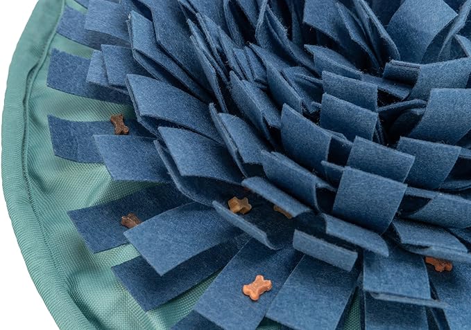 Trixie Snuffle & Seek Bowl, Adjustable Snuffle Mat for Dogs, Interactive Slow Feeder, Level 1 Enrichment Puzzle for Dogs & Cats