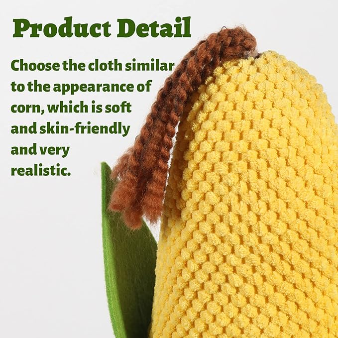 Cat Scratching Post,32" Tall Corn Scratcher for Indoor Cats Vertical Kitten Scratch Pole with Interactive Toys Durable Stable Sisal Claw Scratch Corduroy