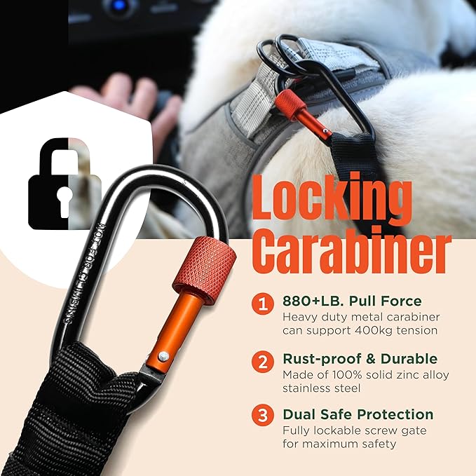 Travel Safety Bundle – First Aid Kit & Dog Seat Belt | Essential Pet Travel Accessories for Road Trips, Camping & Outdoor Adventures (Army Green)
