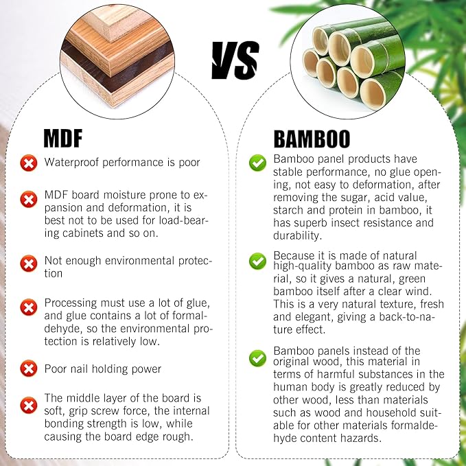 Badiano Wooden Coat Rack, Wall-Mounted Organizer for Closet, Entryway, Hallway, Foyer, Bedroom, Heavy Duty Double Hooks for Hanging Towels, Bags, Hats, Jackets, Key (Black, 4 Hooks)