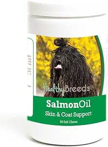 Healthy Breeds Bergamasco Salmon Oil Soft Chews 90 Count