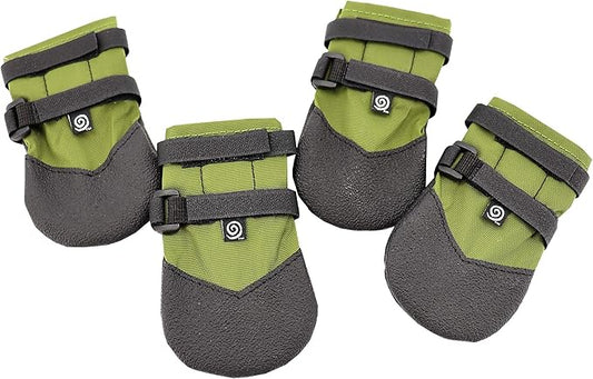 Durable Dog Paw Protector|Dog Boots|Dog Shoes|Light Duty Heat, Water Resistant Dog Booties for hot Pavement for Small Dogs (Size 1)