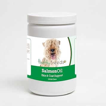 Healthy Breeds Lakeland Terrier Salmon Oil Soft Chews 120 Count