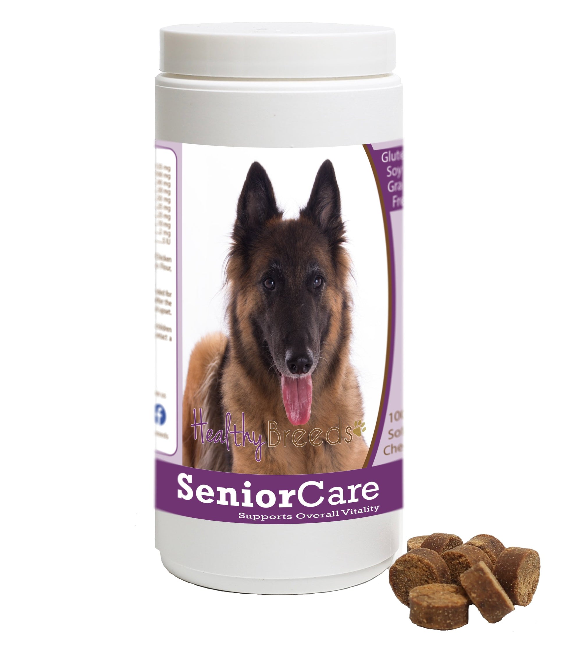 Healthy Breeds Belgian Tervuren Senior Dog Care Soft Chews 100 Count