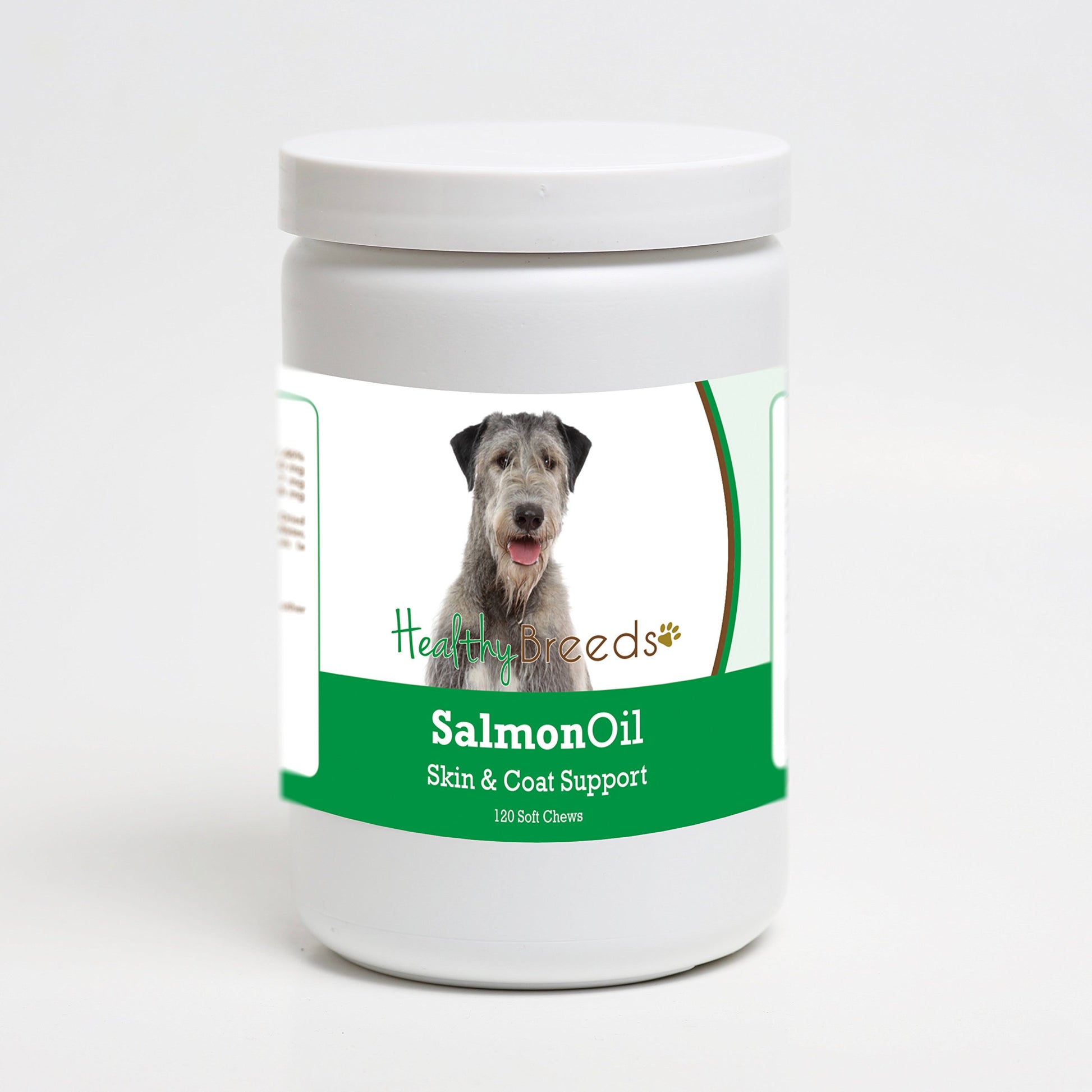 Healthy Breeds Irish Wolfhound Salmon Oil Soft Chews 120 Count