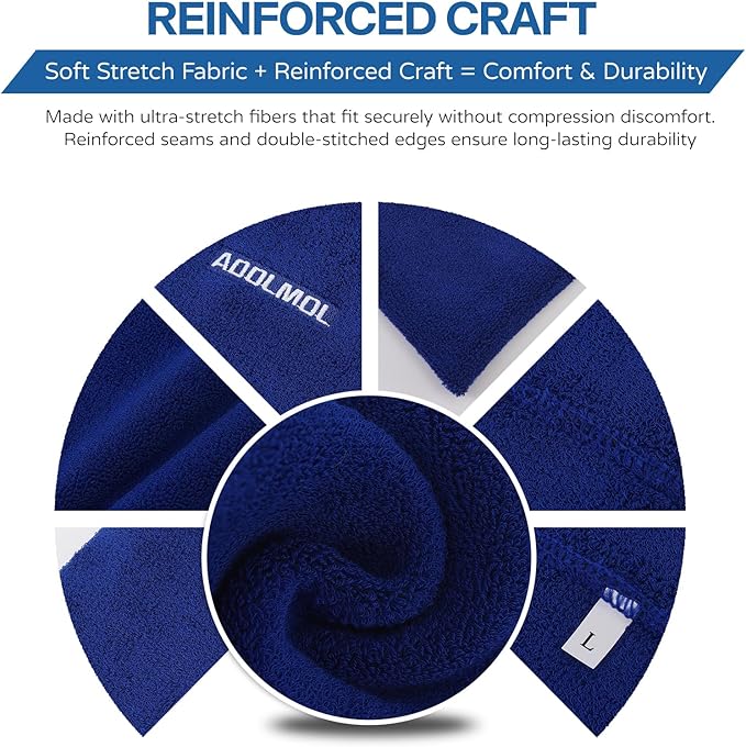 Dog & Cat Calming Hoodie – Soft Double-Layer Ear and Neck Cover for Anxiety Relief & Noise Protection, Elastic Pet Head Wrap for Grooming, Bath, Drying & Fireworks