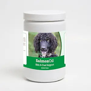 Healthy Breeds Irish Water Spaniel Salmon Oil Soft Chews 120 Count