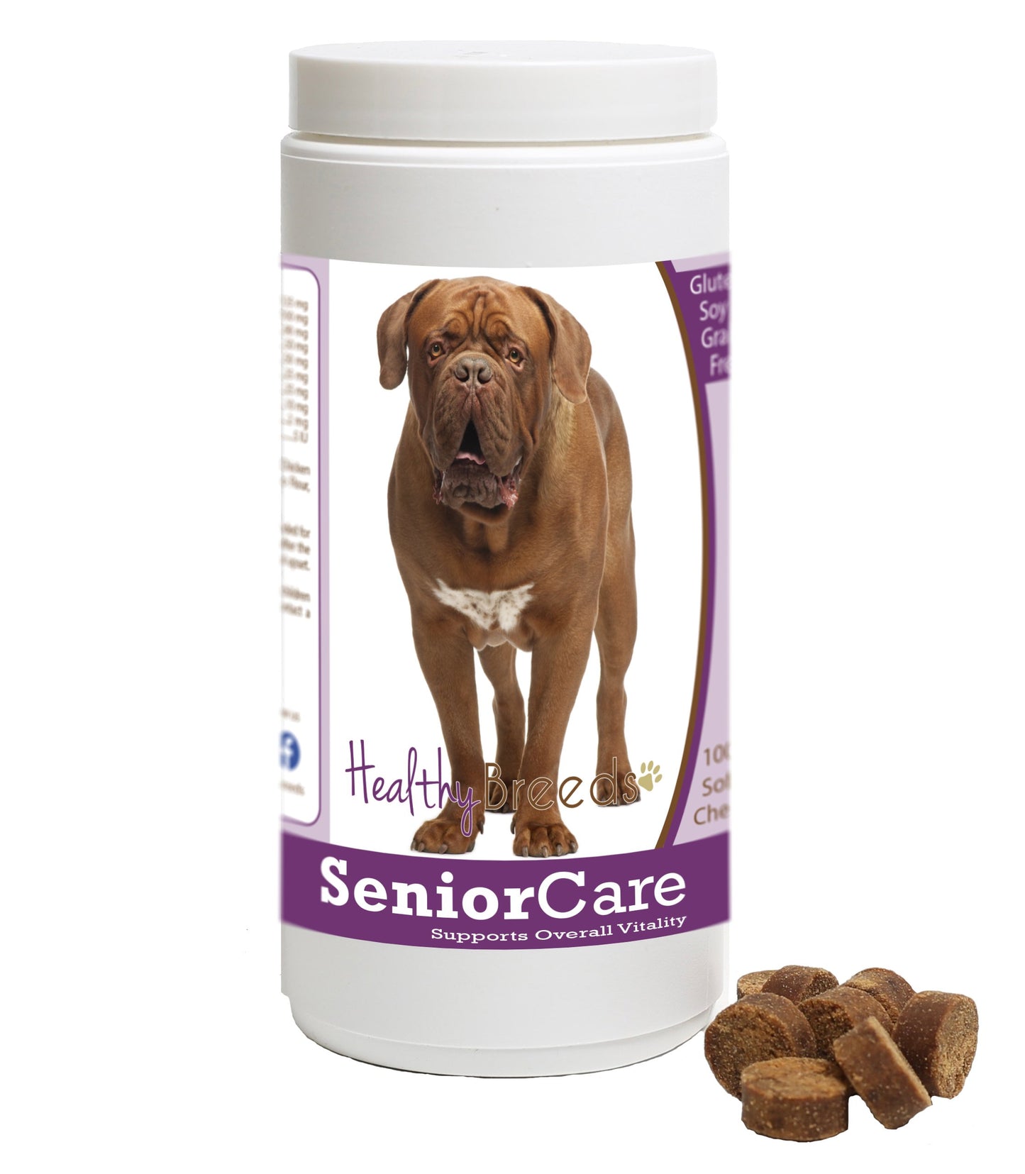 Healthy Breeds Dogue de Bordeaux Senior Dog Care Soft Chews 100 Count