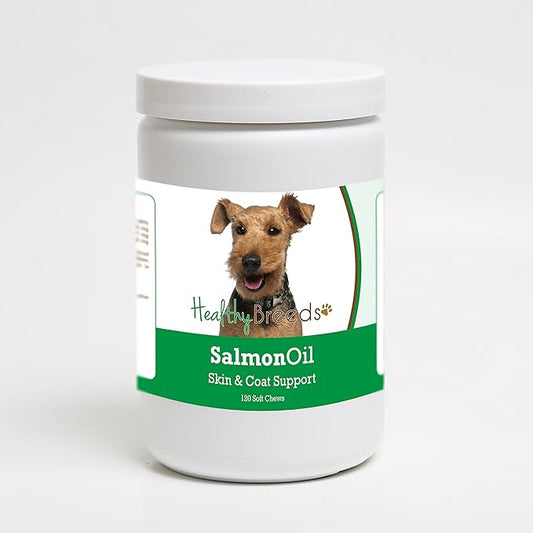 Healthy Breeds Welsh Terrier Salmon Oil Soft Chews 120 Count