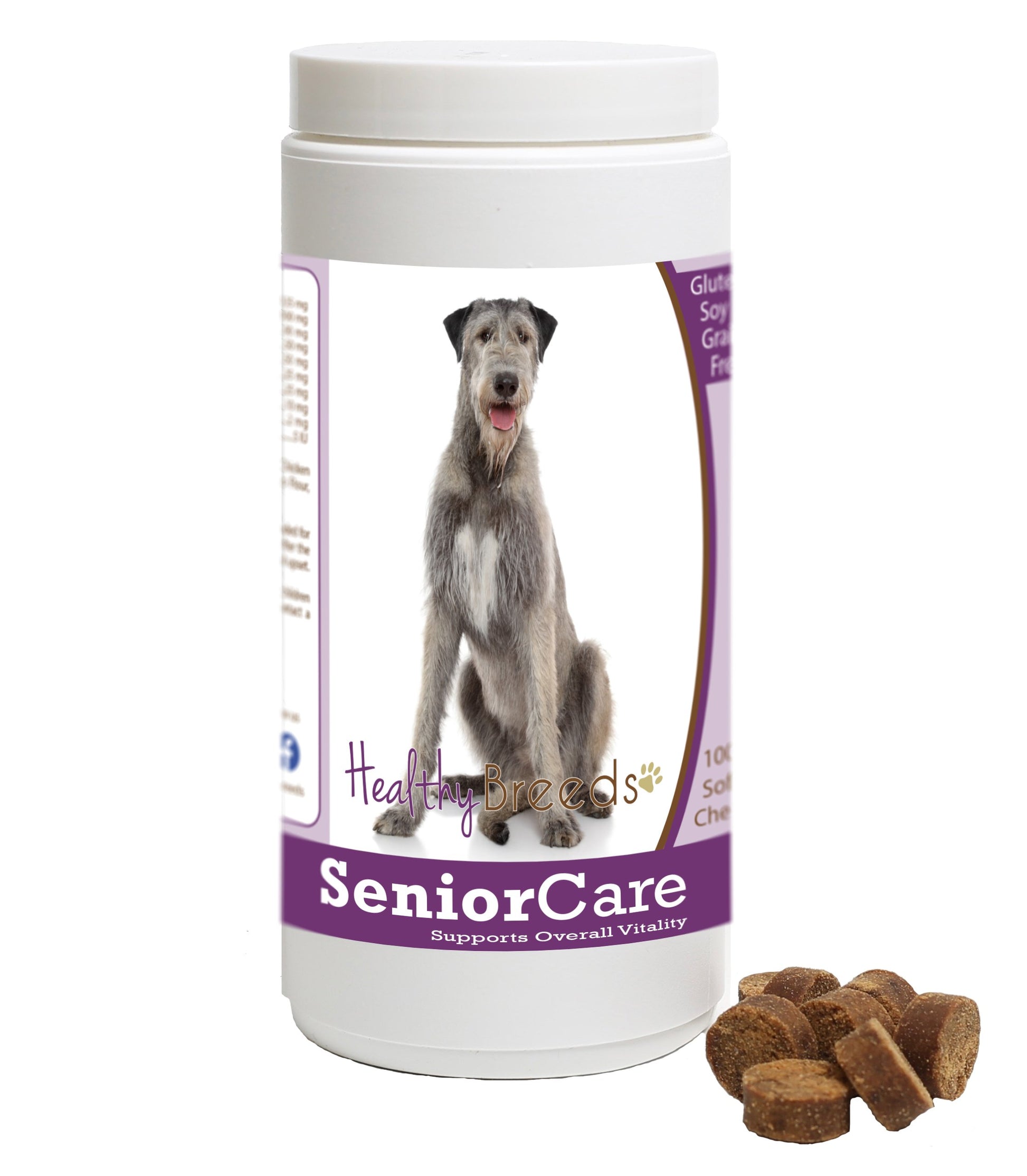 Healthy Breeds Irish Wolfhound Senior Dog Care Soft Chews 100 Count