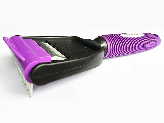 The Desheddinator 2 in 1 Pet Grooming Tool