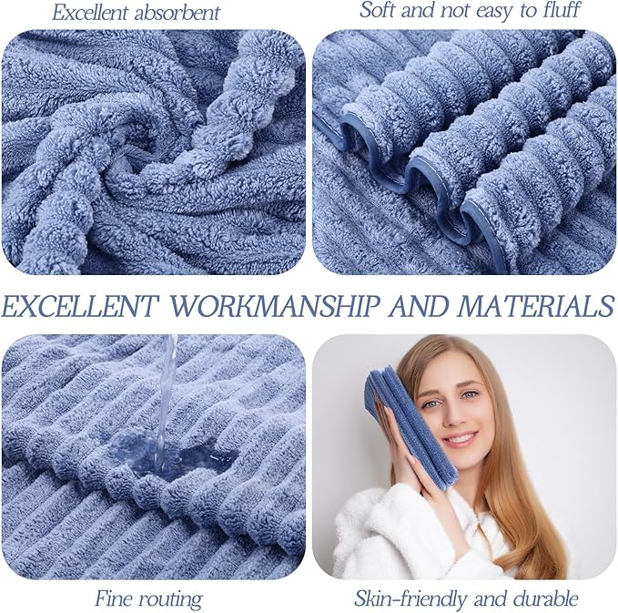 Shimeyao 40 Pack Bleach Proof Towels Microfiber Absorbent Resistant Hair Hand Towels Bulk Quick Dry for Barber Gym Bath Spa Shaving (Morandi Color,Stylish)