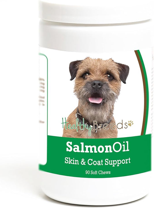 Healthy Breeds Border Terrier Salmon Oil Soft Chews 90 Count