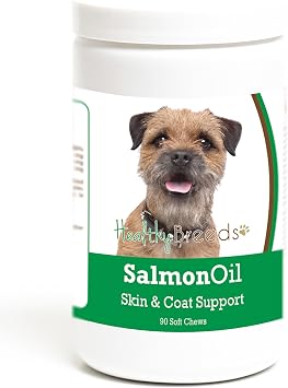 Healthy Breeds Border Terrier Salmon Oil Soft Chews 90 Count