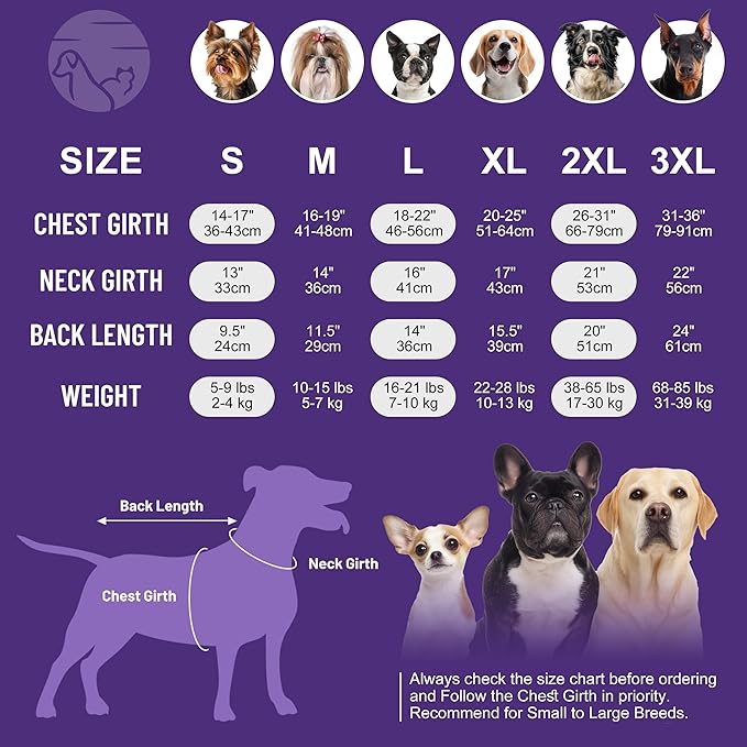 cyeollo Small Dog Coat, Sherpa Dog Winter Coat Reversible Warm Fleece Dogs Jackets Sweater Vest for Small Dogs Male with Leash Hole, Soft Cold Weather Pet Clothes, Buffalo Plaid L