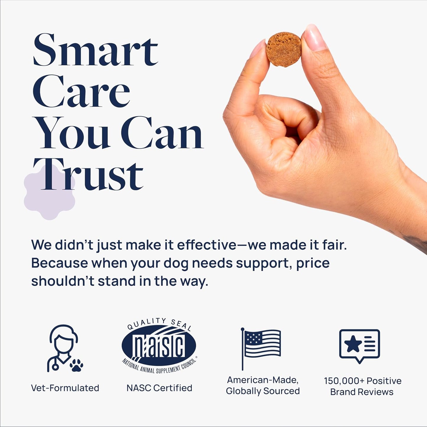 Daily Calm Chews – Vet-Formulated Stress Relief + 60-Day Supply
