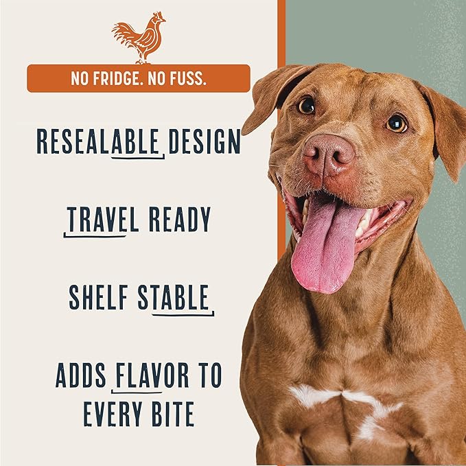 Flavors Food Topper for Dogs - All 4 Recipes Gift Pack - Natural, Grain Free - Perfect Seasoning, Gravy, and Kibble Sprinkle for Picky Dog- 3.1oz Bottles