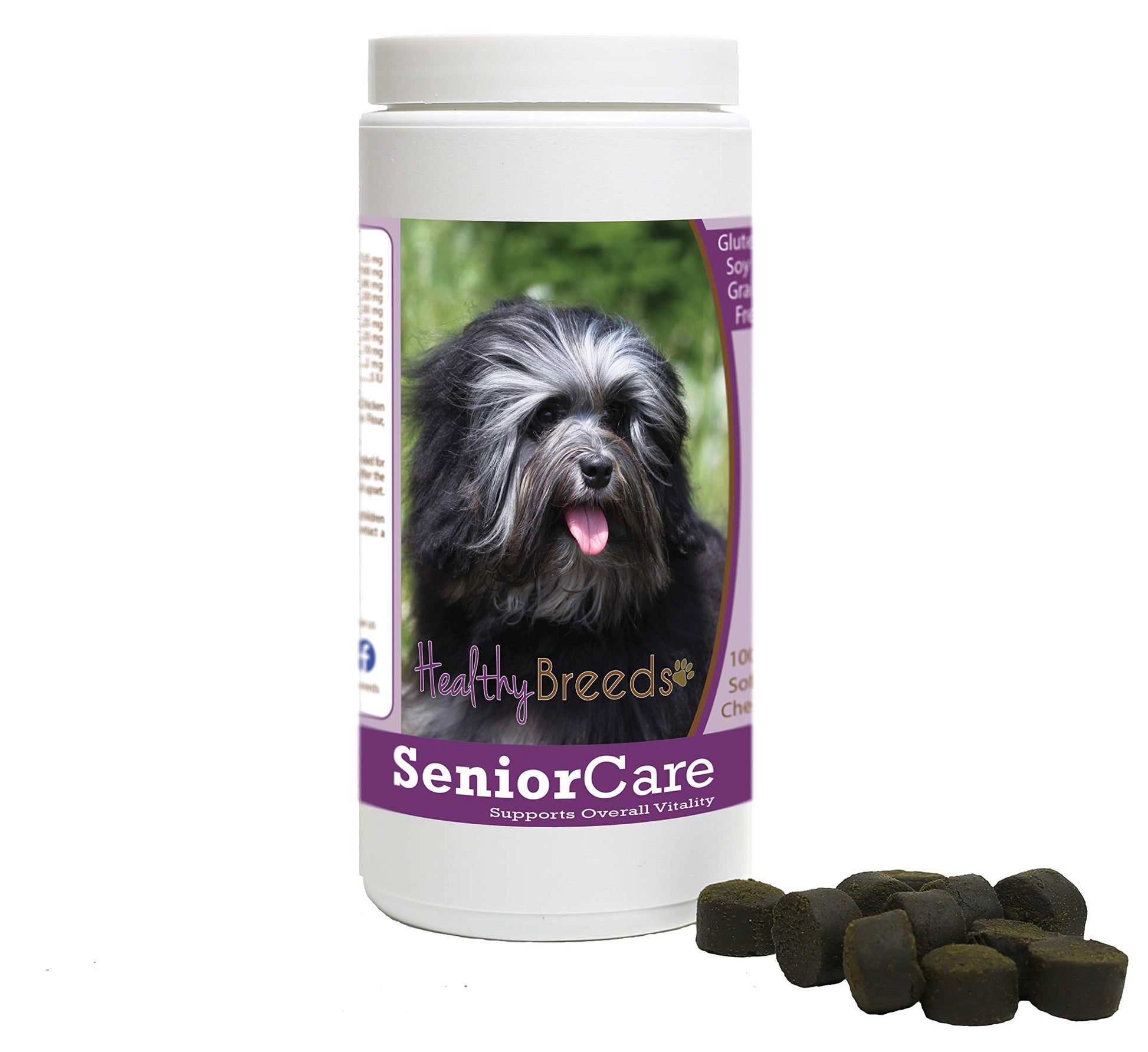 Healthy Breeds Lowchen Senior Dog Care Soft Chews 100 Count