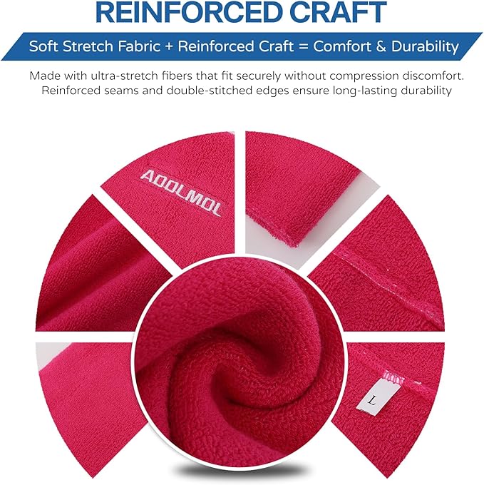 Dog & Cat Calming Hoodie – Soft Double-Layer Ear and Neck Cover for Anxiety Relief & Noise Protection, Elastic Pet Head Wrap for Grooming, Bath, Drying & Fireworks