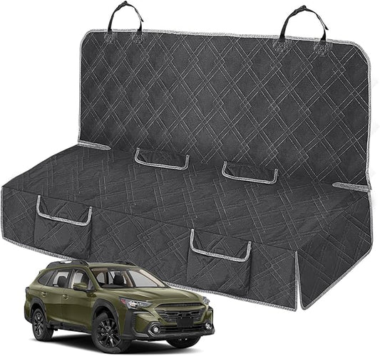 Dog Car Seat Cover Compatible with Subaru Outback 2014-2024 2025, Waterproof Pet Bench Seat Cover for Back Seat, 600D Heavy Duty Scratch Proof Nonslip Truck Seat Covers for Dogs
