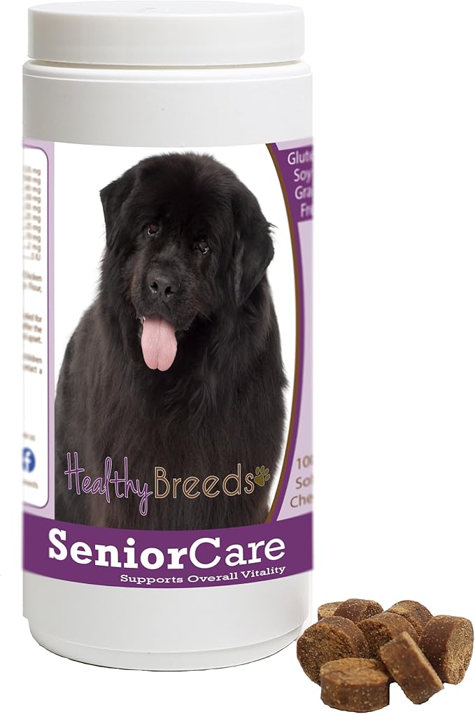 Healthy Breeds Newfoundland Senior Dog Care Soft Chews 100 Count